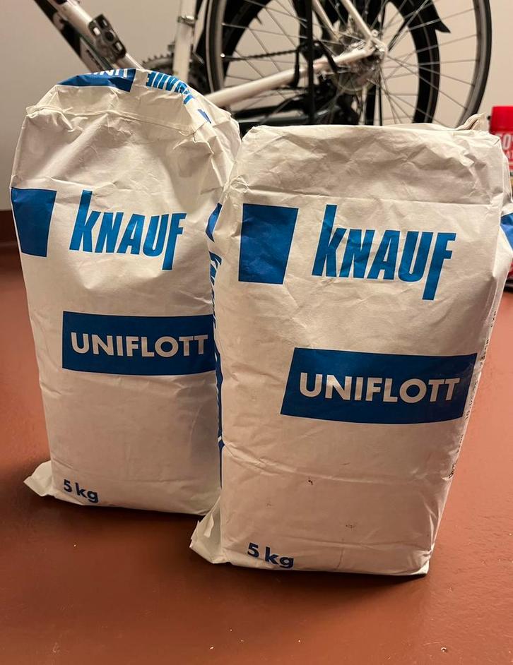 KNAUF Uniflott sterke voegenvuller 10kg, Doe-het-zelf en Verbouw, Isolatie en Afdichting, Overige materialen, Minder dan 4 cm