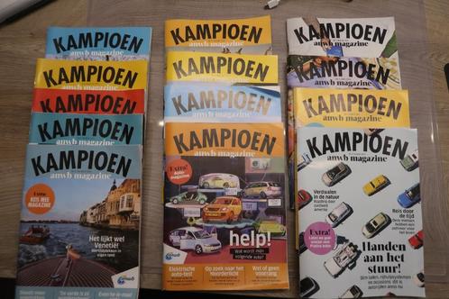 Meer dan 3 jaargangen Kampioen van ANWB '22 t/m heden, Boeken, Tijdschriften en Kranten, Zo goed als nieuw, Sport en Vrije tijd