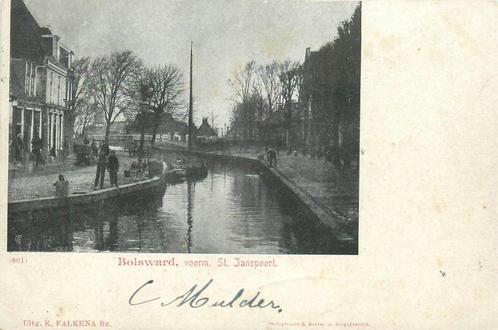 (701-240-047) Bolsward Voorm St Janspoort, Verzamelen, Ansichtkaarten | Nederland, Friesland, Verzenden