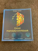 Groot Mandala-werkboek - Rüdiger Dahlke, Ophalen of Verzenden, Zo goed als nieuw, Spiritualiteit algemeen, Instructieboek