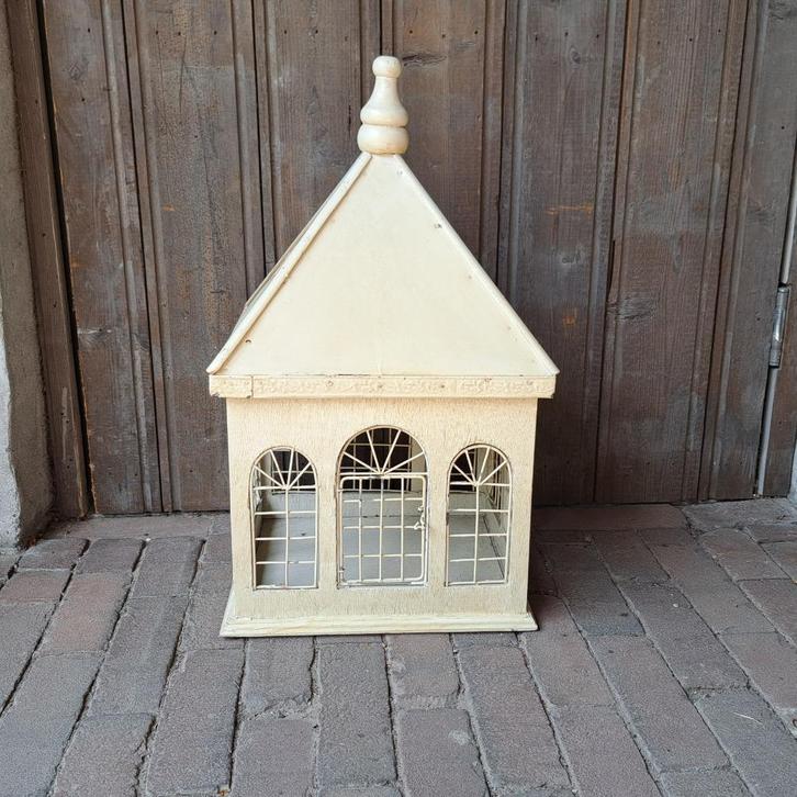 Metalen huisje kooitje vogelkooitje 32x26x55cm *Etage3*, Huis en Inrichting, Woonaccessoires | Overige, Zo goed als nieuw, Ophalen of Verzenden