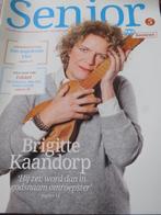 Senior, interview Brigitte Kaandorp, Ophalen of Verzenden, Zo goed als nieuw, Damesbladen