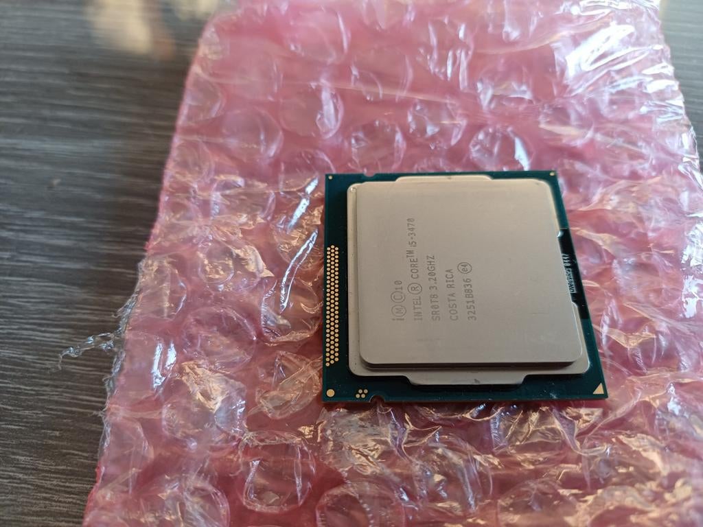 Intel Core i5-3470 CPU, Gebruikt, 4-core, Ophalen of Verzenden, Core i5