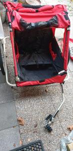 Hondenfietskar  rood alles  compleet nog nieuw, Opvouwbaar, 20 tot 40 kg, Ophalen of Verzenden, Zo goed als nieuw