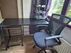 Bureau set up te koop zwart Buro, Huis en Inrichting, Bureaus, Ophalen of Verzenden, Zo goed als nieuw