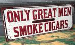 sigaren sigaar borden wandbord mancave tekstbord cigars, Nieuw, Ophalen of Verzenden
