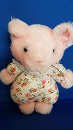 3 vintage knuffels, muisjes, 15cm, prachtige staat. 3A42, Tweedehands verkoop, Tweedehands verkoop, Gebruikt, Overige typen