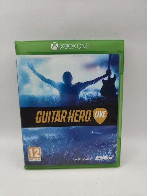 Guitar hero live XBOX ONE, Spelcomputers en Games, Games | Xbox One, Zo goed als nieuw, Racen en Vliegen, 1 speler, Vanaf 12 jaar