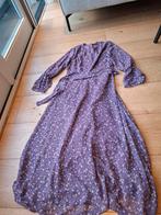 Asell Jurk - Maat XL - Paars met Bloemen, Kleding | Dames, Asell, Paars, Maat 46/48 (XL) of groter, Ophalen of Verzenden