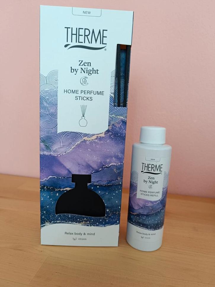 Therme Zen by Night geurstokjes, Sieraden, Tassen en Uiterlijk, Uiterlijk | Parfum, Zo goed als nieuw, Ophalen of Verzenden