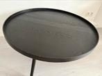 WOOOD bijzettafel Mesa XL rond zwart 78cm, Huis en Inrichting, Tafels | Salontafels, Ophalen, 50 tot 100 cm, Rond, Zo goed als nieuw