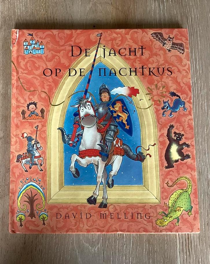 Prentenboek “De jacht op de nachtkus”, Boeken, Sprookjes en Fabels, Zo goed als nieuw, Ophalen of Verzenden