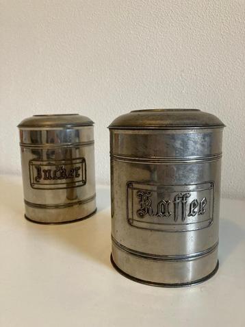 Vintage Voorraadblik - Zeldzaam - Kaffee und Bucker beschikbaar voor biedingen