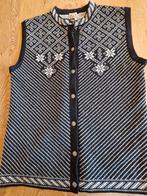 Selbu  noorse wollen gilet maat L - Zo goed als nieuw!, Verzenden, Zo goed als nieuw, Maat 42/44 (L), Zwart
