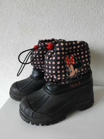 Disney Minnie Mouse Zwarte Snowboots Maat 28 beschikbaar voor biedingen