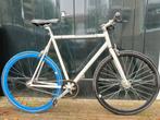 Racefiets Single Speed - Maat 57, Fietsen en Brommers, Fietsen | Racefietsen, Gebruikt, Staal, Heren, 57 tot 61 cm