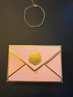 armband zilverkleurig grote schakeltjes, Ophalen of Verzenden, Zo goed als nieuw, Zilver, Staal