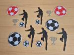 40a) stansjes eenmalig- voetballer + voetbal, Hobby en Vrije tijd, Kaarten | Zelf maken, Ophalen of Verzenden, Nieuw, Kerst, Overige typen