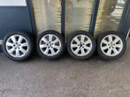 winterbanden op velgen 16inch, Ophalen, Gebruikt, 16 inch, Band(en)