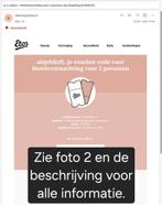 4 Sterren Fletcher Hotelovernachting - 2 Personen - T/M 2027, Tickets en Kaartjes, Twee personen, 1 overnachting