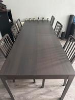 Ikea Ekedalen Dinning Table & 6 chairs Eettafel met stoelen, Ophalen, 200 cm of meer, 50 tot 100 cm, Zo goed als nieuw