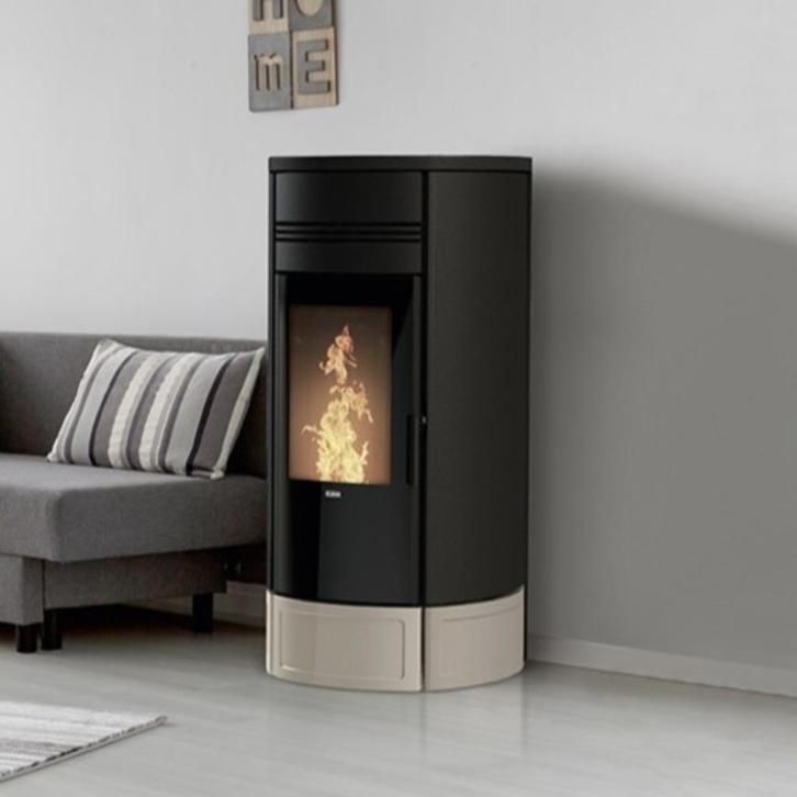 CV Pelletkachel Thermo Style 180 DUO Showroom model, Doe-het-zelf en Verbouw, Verwarming en Radiatoren, Nieuw, Kachel, 80 cm of meer