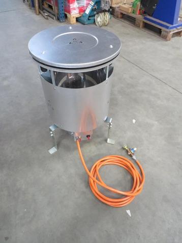 Biemmedue Oklima Gasheater SW 128 | 15-31kW Kachel Heater  beschikbaar voor biedingen