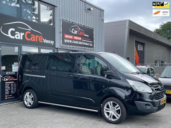 Ford Transit Custom 2.2 TDCI L2H1 Limited DC|APK06-2026|NAP|, Auto's, Bestelauto's, Bedrijf, Te koop, ABS, Achteruitrijcamera