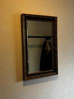 Spiegel brons zwart, Huis en Inrichting, Woonaccessoires | Spiegels, Ophalen, Gebruikt, Minder dan 100 cm, Rechthoekig