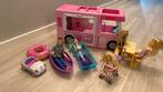 Barbie camper met veel extra’s, Kinderen en Baby's, Speelgoed | Poppen, Ophalen of Verzenden, Zo goed als nieuw, Barbie