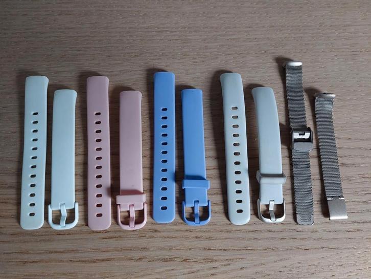 5 Fitbit Luxe Bandjes., Sieraden, Tassen en Uiterlijk, Sporthorloges, Zo goed als nieuw, Android, Wit, Ophalen of Verzenden