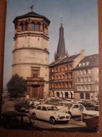 Düsseldorf- Schlossturm mit Lamberti Kirche ,auto's in beeld, Ophalen of Verzenden, 1960 tot 1980, Gelopen, Duitsland
