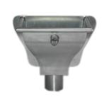 Zinken Vergaarbak (verzamelbak zink) Oud Hollands 80mm, Doe-het-zelf en Verbouw, Buizen en Afvoer, Afvoer, Verzenden, Nieuw, Zink
