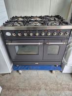 Vrijstaand boretti gasfornuis met 6 kookzones, Witgoed en Apparatuur, Ophalen, Gebruikt, 60 cm of meer, Energieklasse A of zuiniger