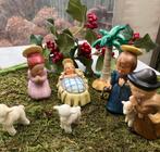 Vintage kleine kerstgroep van goebel, Diversen, Kerst, Ophalen of Verzenden, Gebruikt