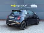 Fiat 500 e 3+1 La Prima 42 kWh *extra deur *ad. cruise *p-ca, Gebruikt, 4 stoelen, Zwart, Leder