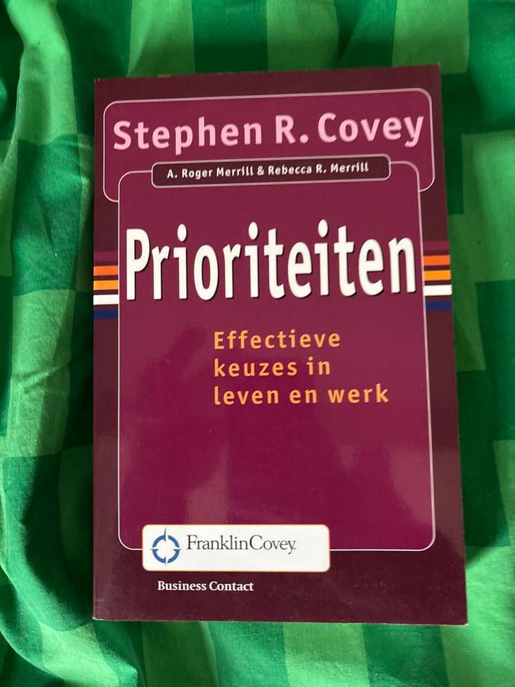 Prioriteiten als nieuw - Stephen Covey, Boeken, Advies, Hulp en Training, Nieuw, Ophalen of Verzenden