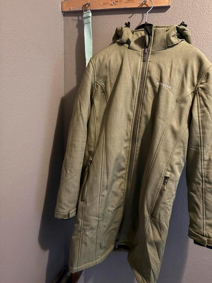 Ayacucho Winterjas Maat L - Olive Groen, Kleding | Dames, Jassen | Winter, Zo goed als nieuw, Maat 42/44 (L), Groen, Ophalen of Verzenden