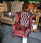 Chesterfield kinderstoel, baby Chesterfield fauteuil rood, Ophalen, Gebruikt