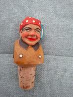 Vintage Houten Wijnfles Stop Mayrhofen Tirol, Antiek en Kunst, Ophalen of Verzenden