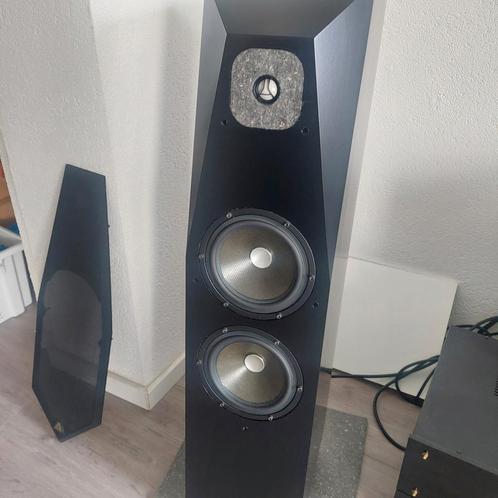 Avalon Idea zwart., Audio, Tv en Foto, Luidsprekers, Zo goed als nieuw, Front, Rear of Stereo speakers, 120 watt of meer, Overige merken