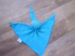 Bambino turquoise jersey driehoekige knuffeldoek popje spook, Nieuw, Overige typen, Ophalen of Verzenden