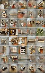 Nieuw! Prachtige Badkamerset Hudson Reed - Gold Brushed!, Overige typen, Nieuw, Ophalen of Verzenden, Minder dan 100 cm