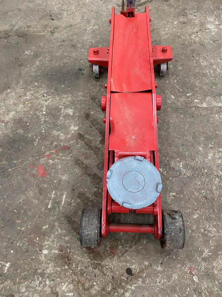 Garagekrik 10 ton - Krachtige hefkracht, Auto diversen, Krikken, Gebruikt, Garagekrik, Hydraulisch, Ophalen