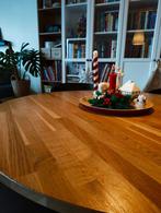 WOOOD Round Oak Dining Table Ø120 – As Good as New, Huis en Inrichting, Ophalen, Rond, Zo goed als nieuw, Contemporary