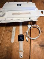 Apple Watch Series 8 45mm, Hartslag, Zwart, IOS, Ophalen of Verzenden