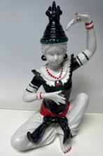 Vintage Thai Siamese Buddha porselein tempel danser figuur, Ophalen of Verzenden