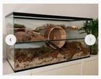 Terrarium voor Hamster /Gerbil met schuifruiten met plateaus, Gebruikt, Minder dan 75 cm, Ophalen, Minder dan 60 cm