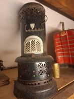 Antieke petroleumkachel zwart vintage, Ophalen of Verzenden