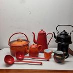Emaille Collectie - Gebruikte Staat - Alles in 1 Koop, Antiek en Kunst, Antiek | Emaille, Ophalen of Verzenden